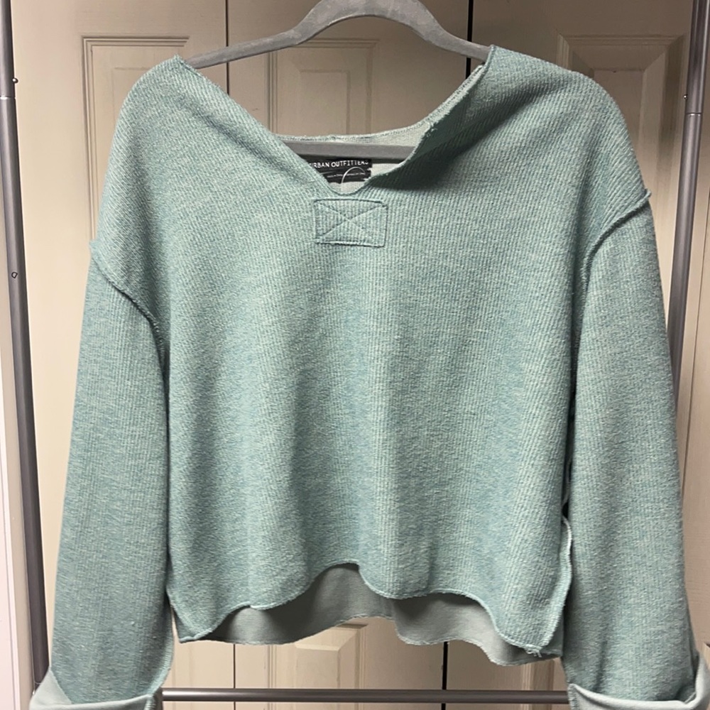 Urban Outfitters Jax Inside Out Notch Neck Top